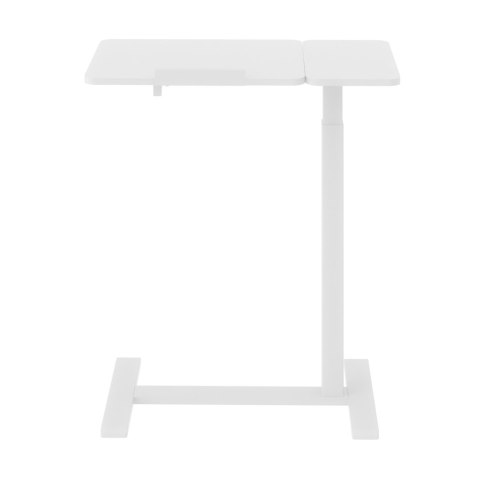 MACLEAN MOBILNE BIURKO/STAND NA LAPTOP, BIAŁE, REGULACJA WYSOKOŚCI 76-109CM, MAX. 30KG MC-120 W