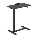 MACLEAN MOBILNE BIURKO/STAND NA LAPTOP, CZARNE, REGULACJA WYSOKOŚCI 76-109CM, MAX. 30KG MC-120 B