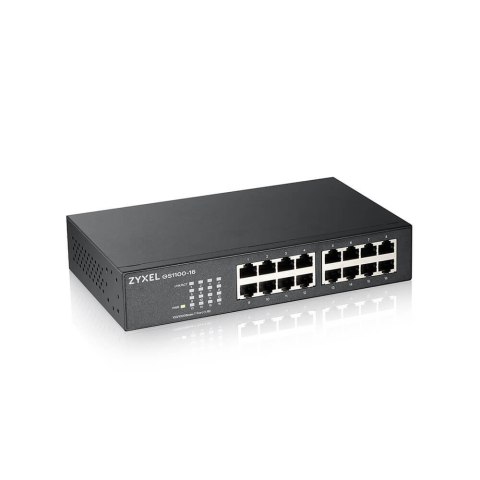 Zyxel Przełącznik niezarządzalny GS1100-16-EU0103F 16x Gigabit Unmanaged Switch GS1100-16-EU0103F