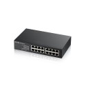 Zyxel Przełącznik niezarządzalny GS1100-16-EU0103F 16x Gigabit Unmanaged Switch GS1100-16-EU0103F