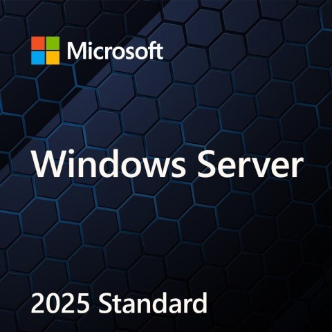 MS OEM Windows Server Standard 2025 1pk DSP OEI 16Cr NoMedia/NoKey POSOnly AddLic (PL)
