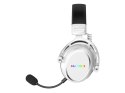 Słuchawki dla graczy Hator HYPERGANG 3 Wireless bezprzewodowe białe