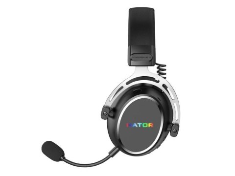 Słuchawki dla graczy Hator HYPERGANG 3 Wireless bezprzewodowe czarne