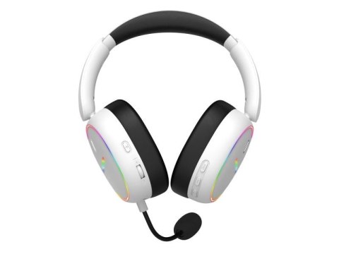 Słuchawki dla graczy Hator Phoenix 2 Wireless bezprzewodowe białe