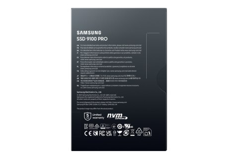Dysk SSD Samsung 9100 PRO 1TB NVMe M.2 PCIe 5.0
