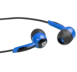 Defender Słuchawki przewodowe, nauszne BASIC 604 Czarno-niebieskie