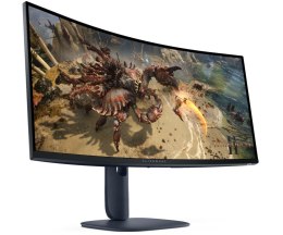 Dell Monitor AW3425DWM 34 cale Curved AMD FreeSync VA 180Hz WQHD (3440x1440)/21:9/1xDP/2xHDMI/2xUSB 3.2/3Y AES&PPE