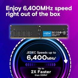 Crucial Pamięć DDR5 64GB/6400 CL52 CUDIMM