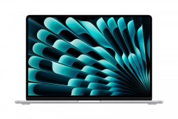 Apple MacBook Air 15.3 cala: M4 10/10, 16GB, 512GB - Srebrny