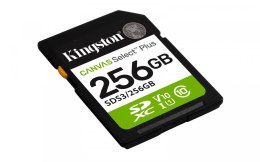 Kingston Karta pamięci SD 256GB Canvas Select Plus Gen3 150MB/s