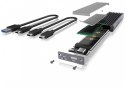 IcyBox IB-1817MC-C31 TypeC USB 3.1 (Gen 2) na PCI NVMe & SATA M.2 2230/2242/2260/2280 SSD