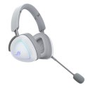 Asus Słuchawki ROG Delta II Wireless 2.4GHz/BT/3.5 Białe