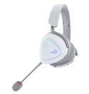 Asus Słuchawki ROG Delta II Wireless 2.4GHz/BT/3.5 Białe