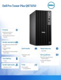 Dell Komputer Dell Pro Tower Plus QBT1250 W11Pro U5 235/16GB/512GB/Integrated/DVD RW +/-8x/Wireless Kb & Mouse/260W/3YPS