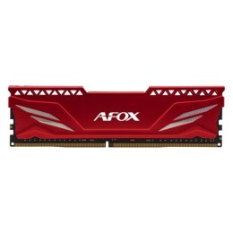 AFOX Pamięć PC - DDR4 16GB Gaming 3200MHz CL16 XMP2 Red