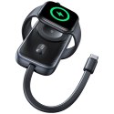 USAMS Powerbank Apple Watch 1200mAh ładowarka 2w1 - kabel USB-C CD245