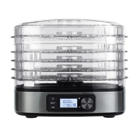 Suszarka spożywcza MPM MSG-12, 5 sit, elektroniczny wyświetlacz, 380W