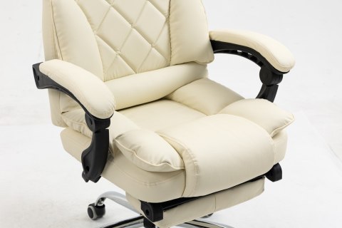 Activejet Fotel biurowy YK7416 beżowy