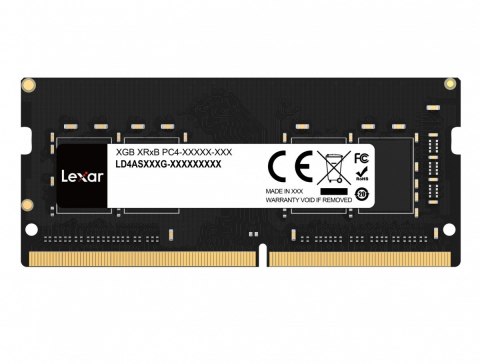 Lexar Pamięć do notebooka DDR4 SODIMM 16GB(1*16GB)/3200 CL22