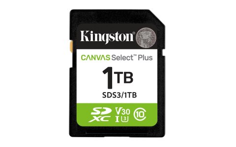 KINGSTON SDXC 1TB Canvas Select Plus Gen3 150MB/s