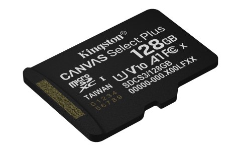 KINGSTON microSDXC 128GB Canvas Select Plus 3 + ADP