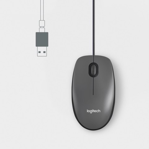 Mysz Logitech M100 Black