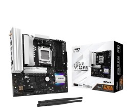 ASRock Płyta główna A620AM PRO RS WIFI AM5 4DDR5 HDMI/DP M.2 mATX