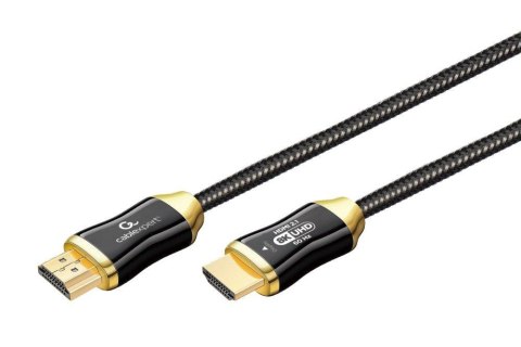 Kabel Ultra High Speed HDMI aktywny optyczny (AOC) z Ethernetem Gembird 5m czarny