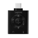 LogiLink Adapter audio USB-C/M do 2xjack 3.5mm 7.1