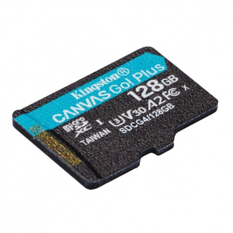 Kingston Karta pamięci microSD 128GB Canvas Go! Plus 200MB/s A2 U3 V30