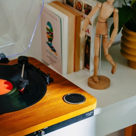 Adler Gramofon AD1914 Wood USB Bluetooth