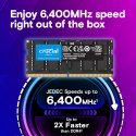 Crucial Pamięć do notebooka DDR5 CSODIMM 16GB (1*16GB)/6400 CL52