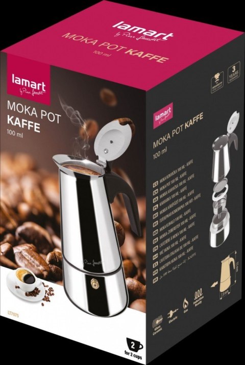 Lamart Kawiarka włoskie espresso LT7075 100ml, MOKA KAFFE