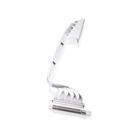 Thermaltake Taśma Riser - PCI- E 4.0 x16 Extender - 400mm Dual 90° - Snow