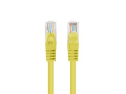 PATCHCORD KAT.6 UTP 0.25M ŻÓŁTY FLUKE PASSED LANBERG 10-PACK
