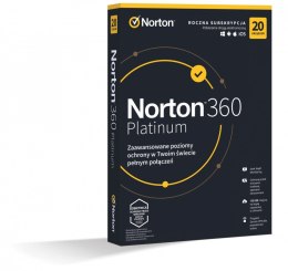 Norton *Norton360 PLATINUM100GB PL 1U 20Dvc 1Y 21427517