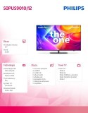 Philips Telewizor LED 50 cali 50PUS9010/12