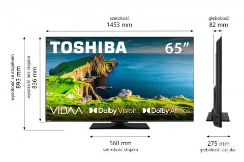 Toshiba Telewizor LED 65 cali 65UV3F63DG