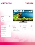 Toshiba Telewizor LED 65 cali 65UV3F63DG