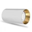 Maclean Oprawa natynkowa tuba GU10 MCE458 W/G Biało - złota