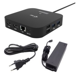 I-tec Stacja dokująca USB-C 2x HDMI Dock PD + Ładowarka 100W