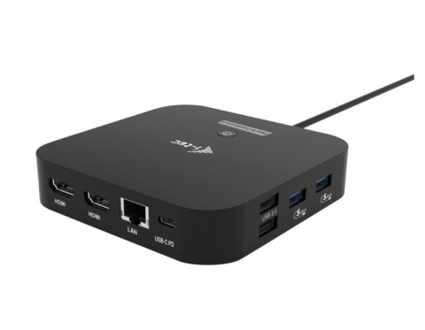 I-tec Stacja dokująca USB-C 2x HDMI Dock PD + Ładowarka 100W