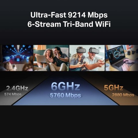 TP-LINK Router Archer BE550 WiFi 7 BE9300