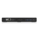 IcyBox Stacja dokująca IB-DK2245AC 13w1, 2xDP,2xHDI,USB, LAN, USB-C, PD do 60W