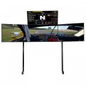 Next Level Racing Stojak wolnostojący Elite na 4 monitory czarny