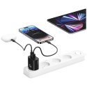 USAMS Ładowarka sieciowa 25W 1xUSB-C 1xUSB-A Fast Charging Czarna