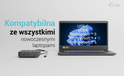 I-tec Stacja dokująca USB-C DP Dual HDMI Power Delivery 100W