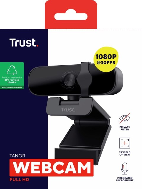 Kamera Trust TANOR 1080p FULL HD Black