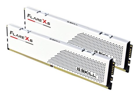 G.SKILL FLARE X5 AMD DDR5 2X32GB 6000MHZ CL30 EXPO WHITE F5-6000J3040G32GX2-FX5W