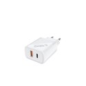 Savio Ładowarka sieciowa USB Quick Charge Power Delivery 3.0 18W +1m kabel USB typ C, LA-05 C